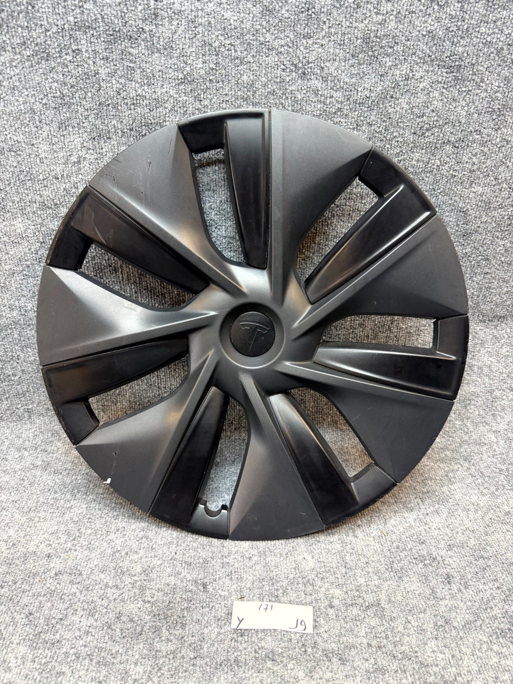 2020 - 2024 TESLA MODEL Y GEMINI WHEEL RIM HUBCAP COVER OEM, 1044235-00-C