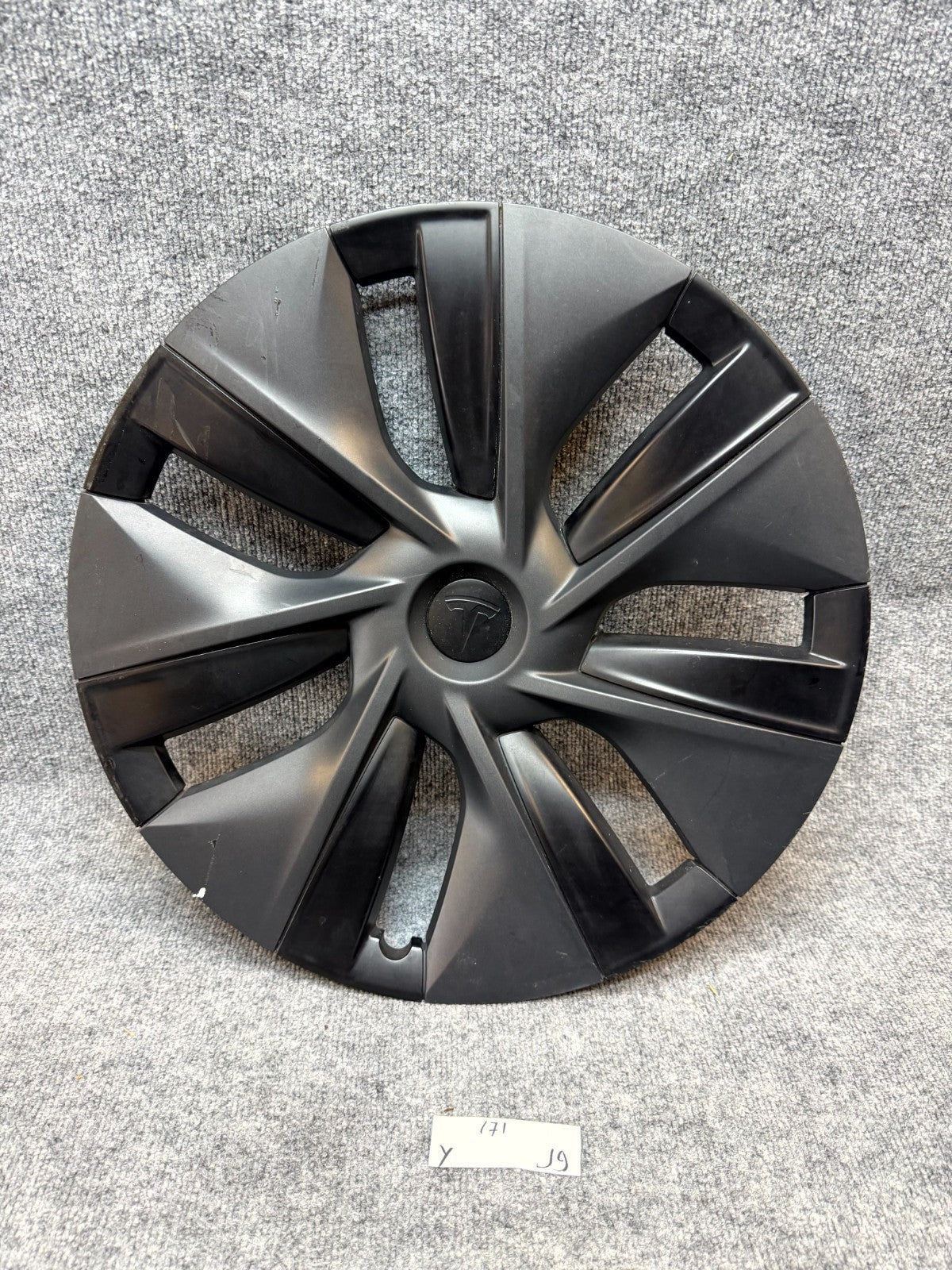 2020 - 2024 TESLA MODEL Y GEMINI WHEEL RIM HUBCAP COVER OEM, 1044235-00-C