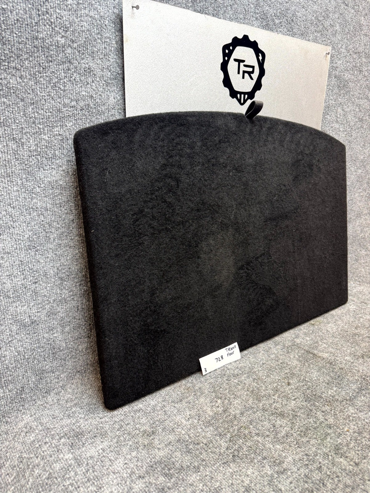 2017–2023 TESLA MODEL 3 REAR TRUNK CARGO FLOOR MAT COVER CARPET OEM,1083001-00-G