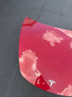 2017-2023 Tesla Model 3 M3 Front Hood Bonnet Shell Panel Cover Assy Red PPMR