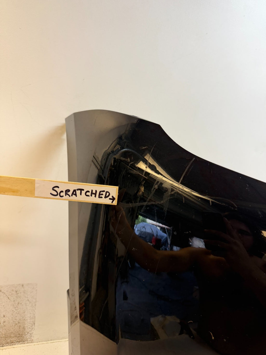 2020-2025 TESLA MODEL Y FRONT BUMPER COVER PANEL OEM 1493745-00-A