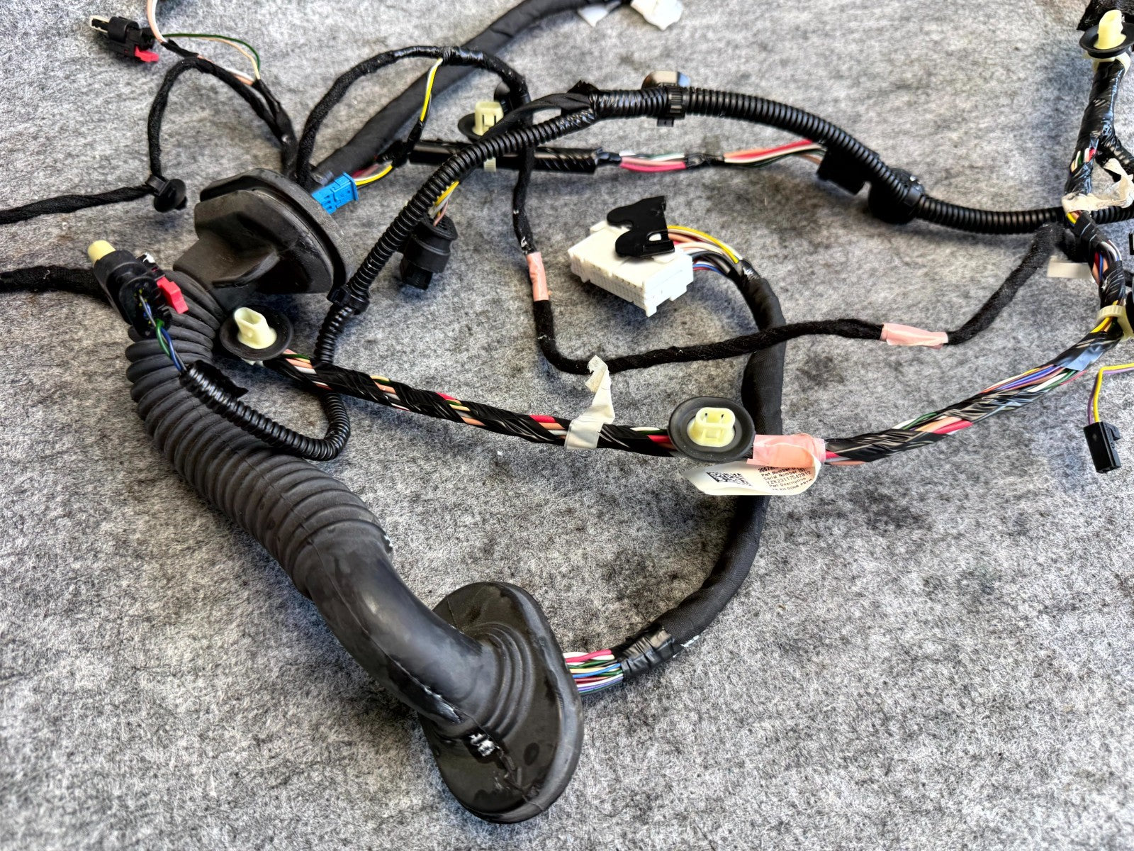 ♦️17-23 TESLA MODEL 3 FRONT RIGHT SIDE DOOR WIRE WIRING HARNESS OEM, 306796300C