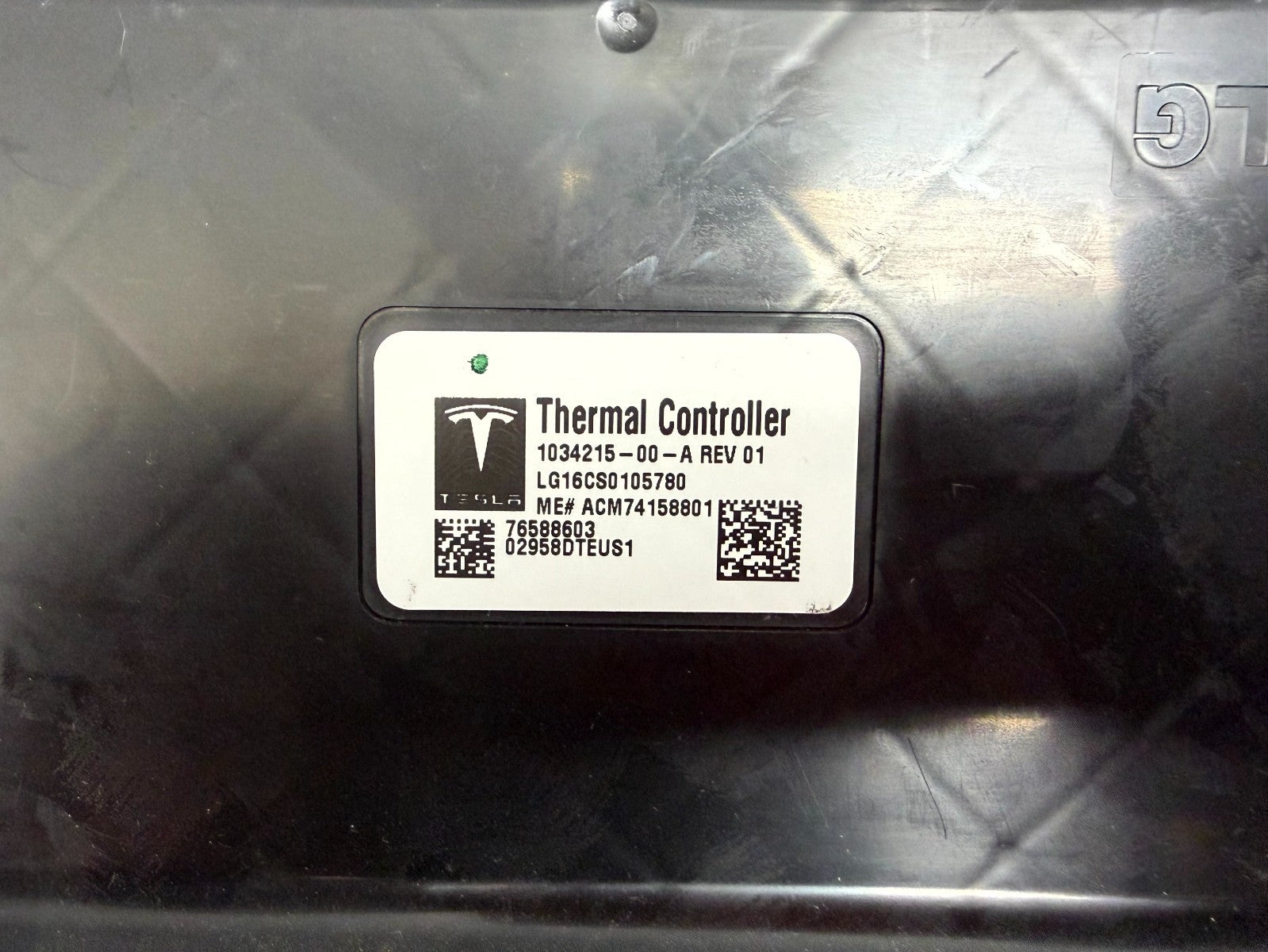 ♦️12-20 TESLA MODEL S THERMAL DRIVER ASSIST CONTROL MODULE UNIT OEM 1034215-00-A