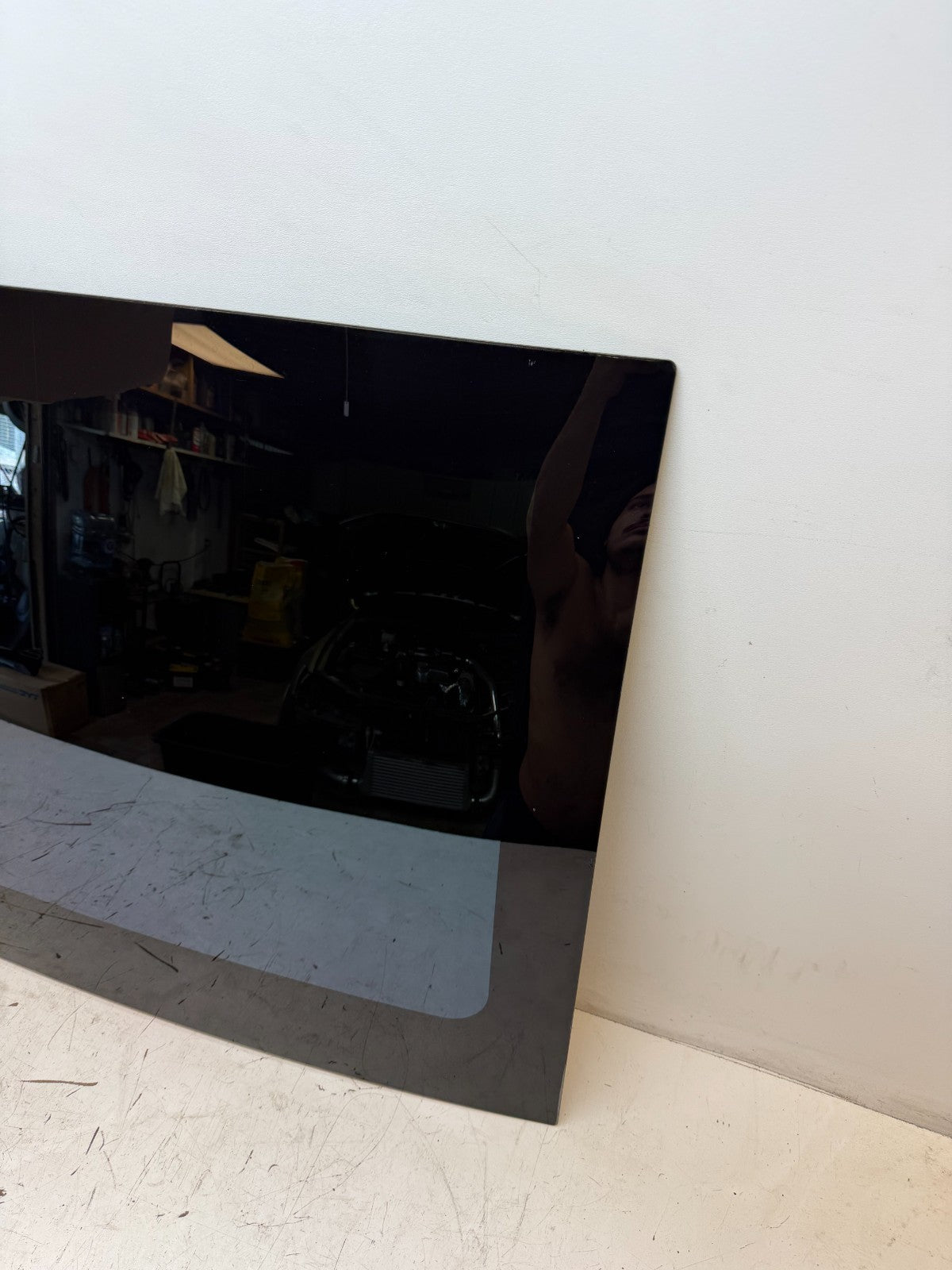 2012-2015 Tesla Model S Front Section Fixed Sunroof Glass 43R-000357