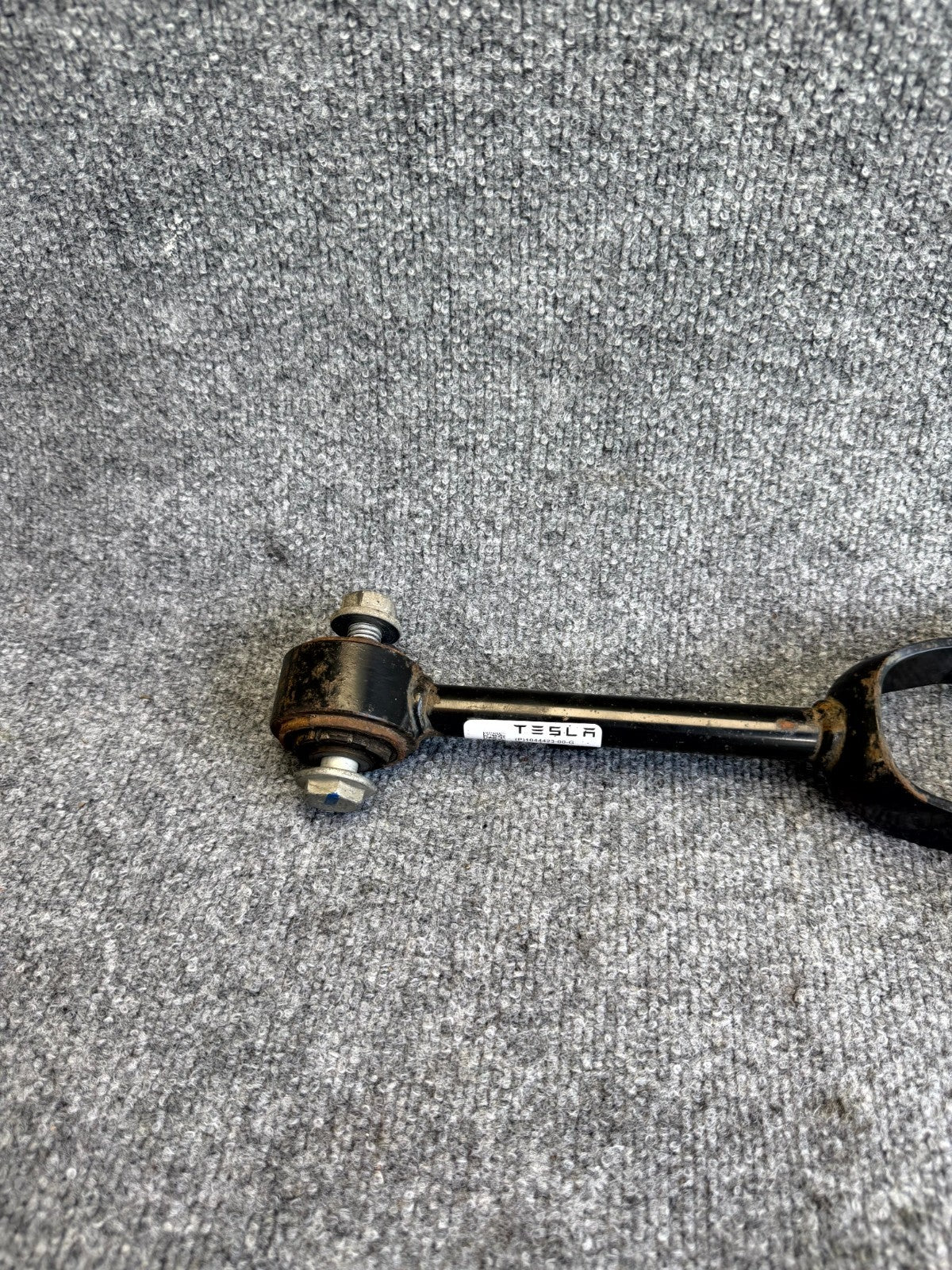 2017 – 2023 TESLA MODEL 3 REAR LEFT OR RIGHT UPPER CONTROL ARM OEM, 1044423-00-G