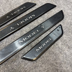 20-23 Model Y Front And Rear Left And Right Door Sill Scuff Plate Cover Trim