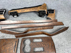♦️16-20 Tesla Model X Front Rear Left Right Dashboard Trim Wood OEM 1035826-11-A