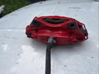 ♦️12-20 TESLA MODEL S REAR LEFT SIDE BRAKE CALIPER BREMBO RED OEM,  6006434-01-C