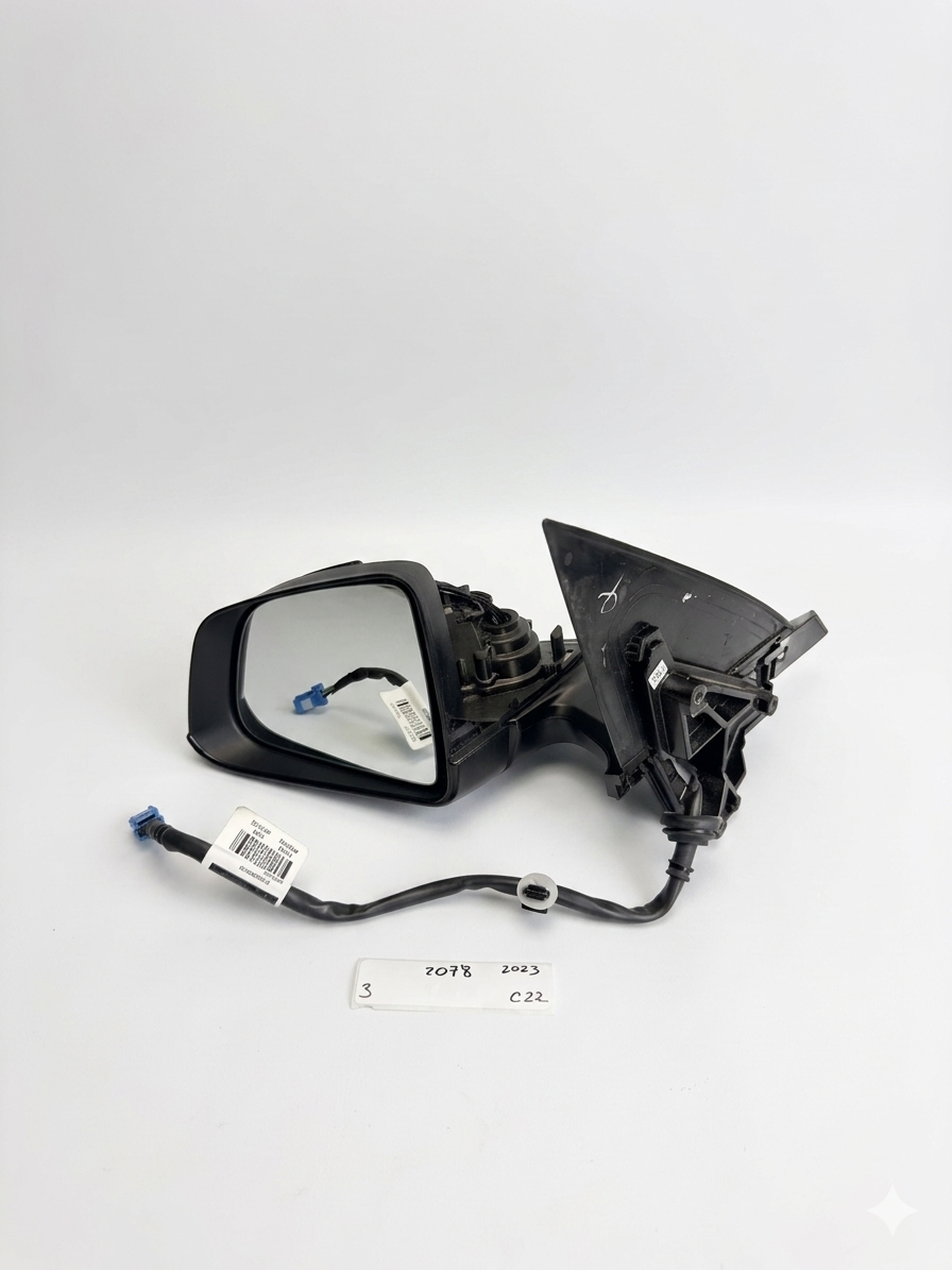 2023 Tesla Model 3 Left Driver Door Mirror Rear View 2130969-00-A