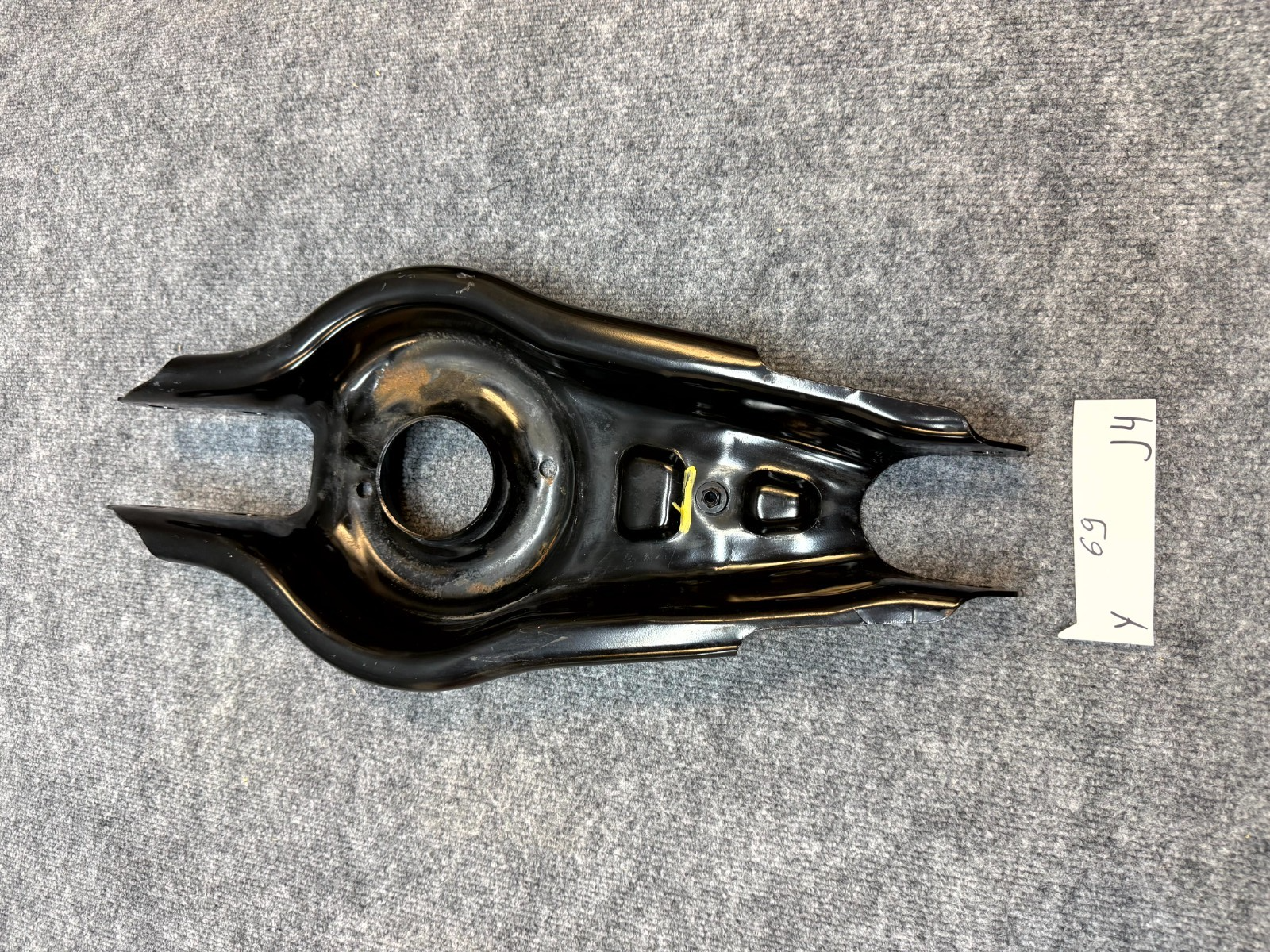 2020-2024 TESLA MODEL Y REAR RH/LH LOWER CONTROL ARM SPRING PERCH OEM,104445100F