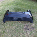 23-24 Model Y Rear Bumper Cover + Lower Valance Diffuser Gray PN01 1494005-00-B