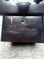♦️12 - 20 TESLA MODEL S FRONT LEFT CENTER MIDDLE AIR VENT TRIM OEM, 6007629-00-C