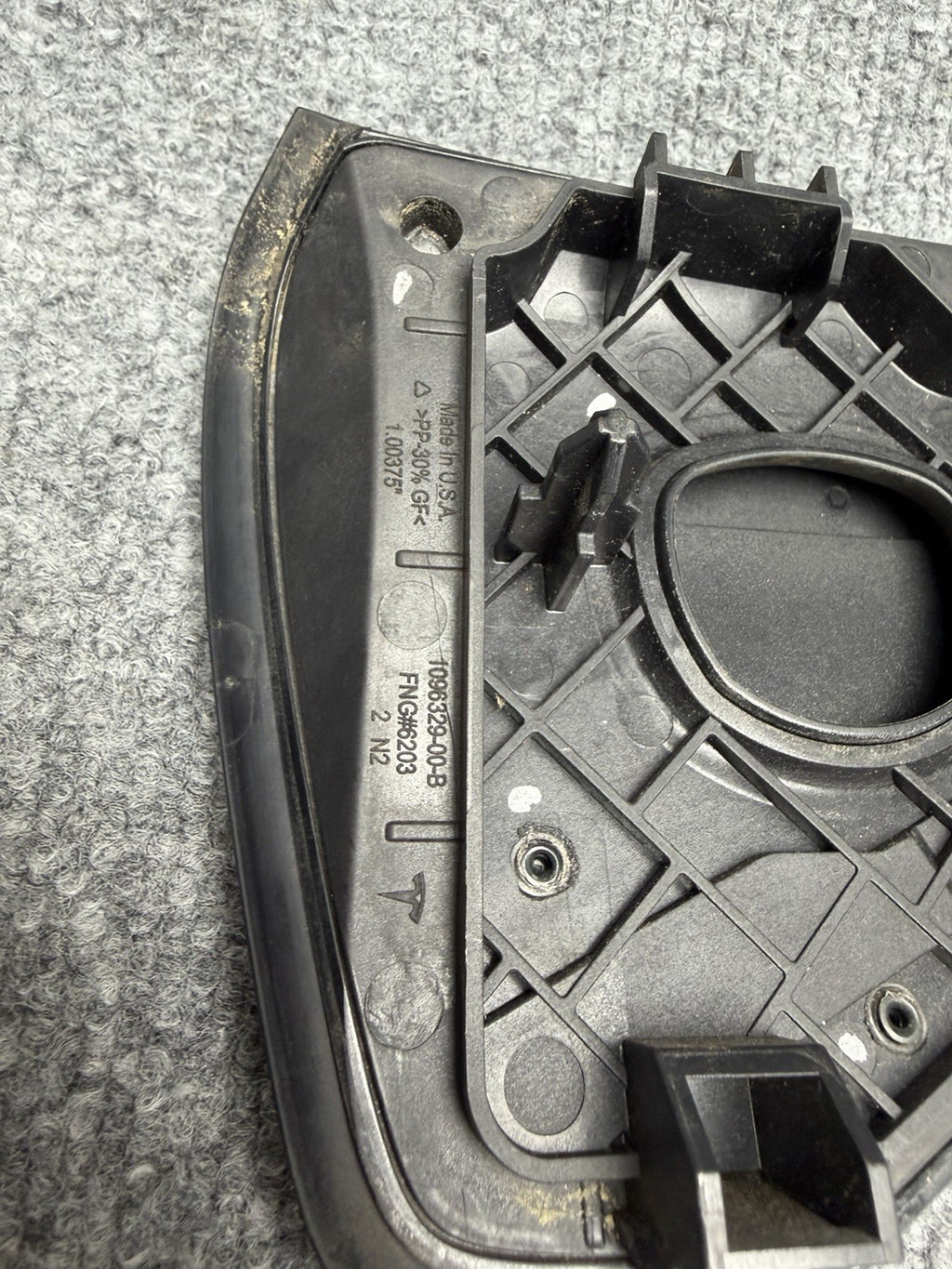 2017-2020 TESLA MODEL 3 CHARGING PORT AND DOOR COVER LEFT OEM