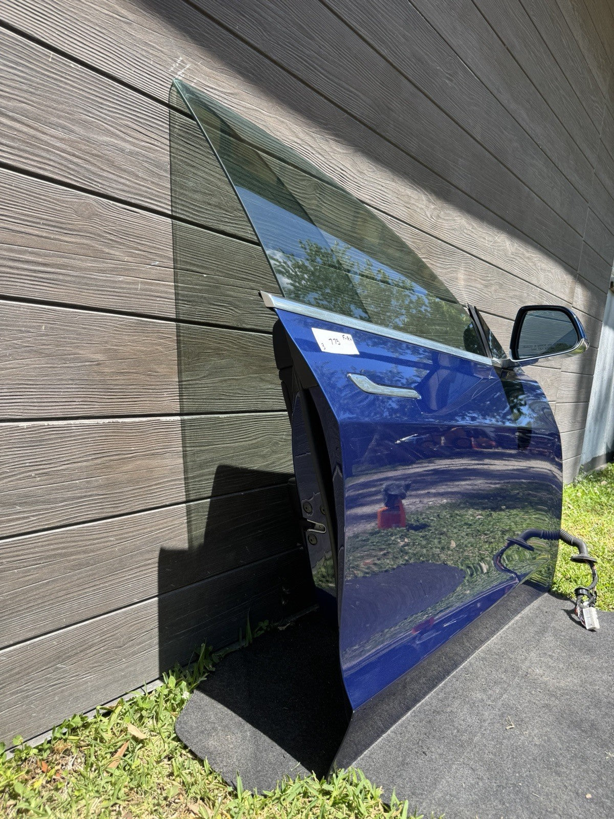 2018-2023 Tesla Model 3 Front Passenger Side Door Shell Panel Right Blue PPSB