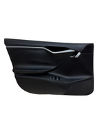 2012–20 Tesla Model S Front Left Driver Side Interior Door Panel Trim Black OEM