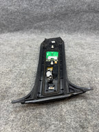 2020 - 2024 TESLA MODEL Y RIGHT SIDE B-PILLAR GLASS TRIM CAMERA OEM 1785300-00-B