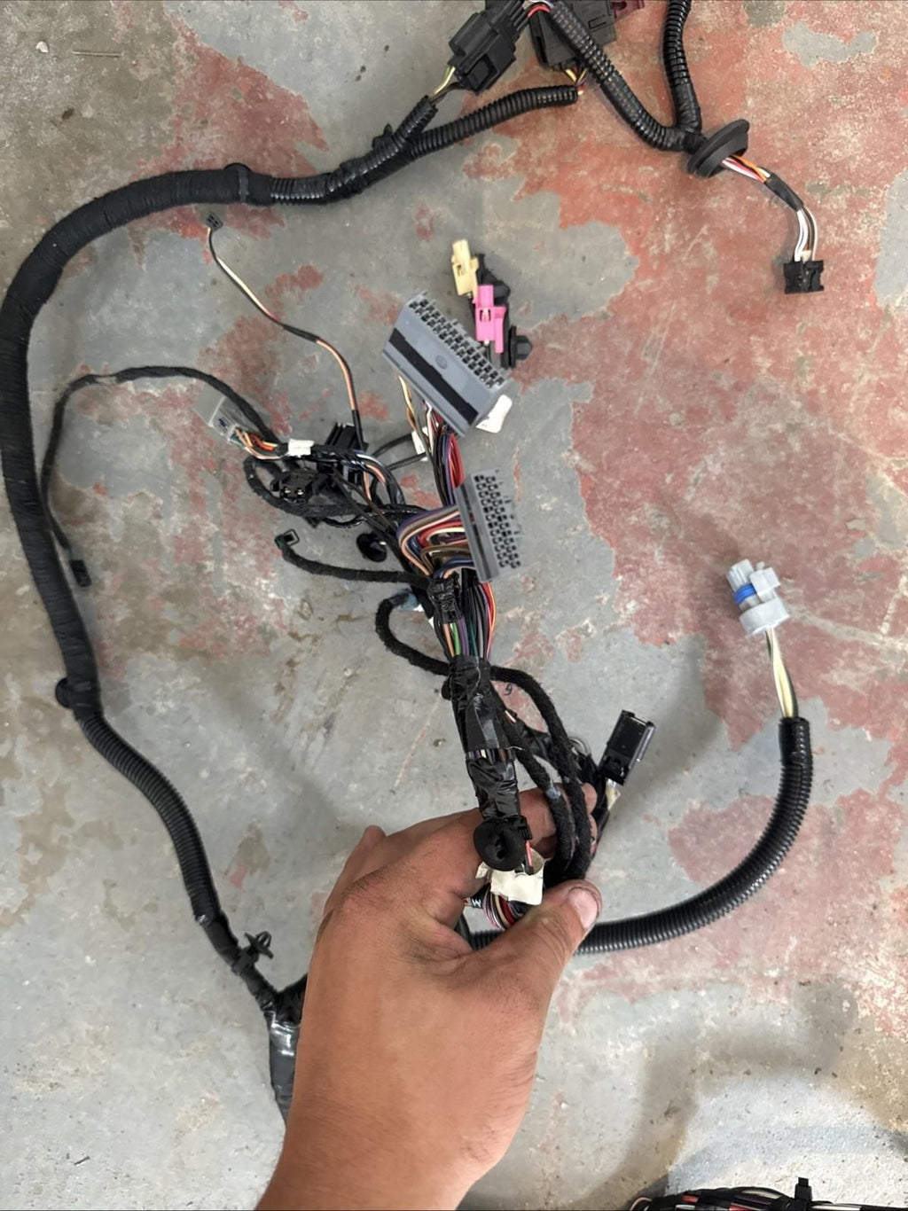 ♦️12-20 TESLA MODEL S FRONT RIGHT SIDE DOOR WIRE HARNESS OEM, 1004424-00-M