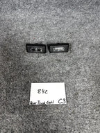 2016-2020 Tesla Model X Rear License Plate Light Lamp Set OEM, 1034341-00-B
