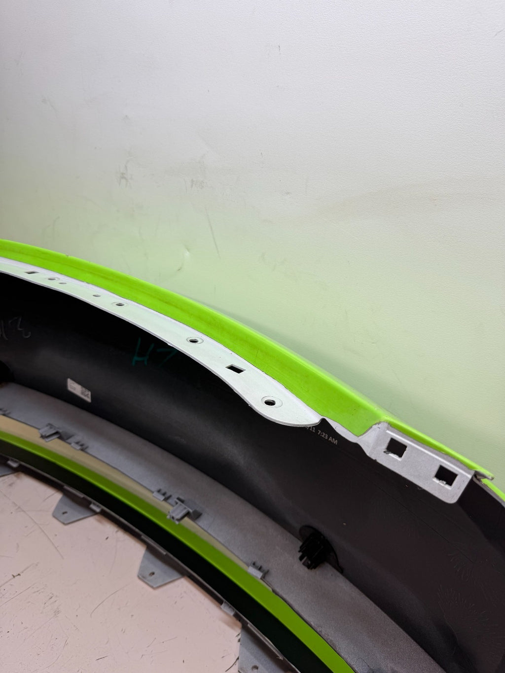 2017-2023 Tesla Model 3 Front Bumper Cover Panel w/ Park Sensor Hole Assembly