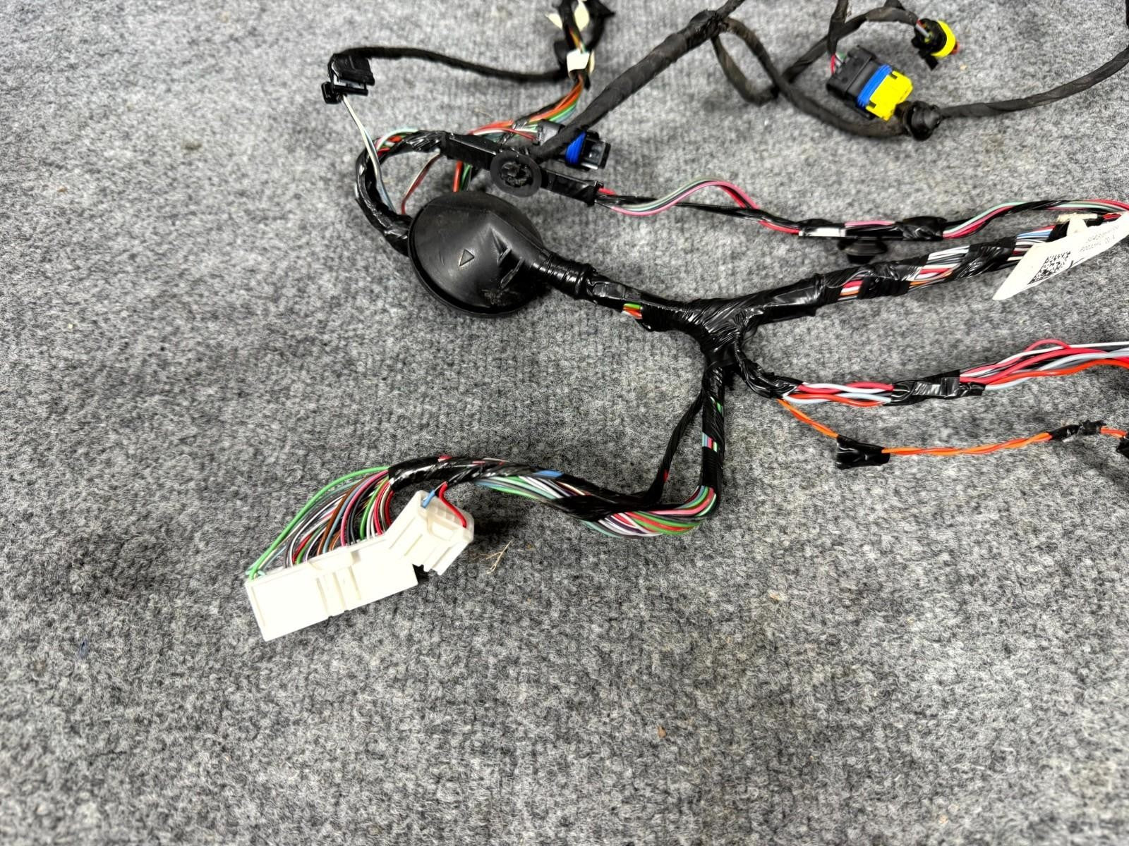 2016-2020 Tesla Model X Rear Left Side Lower Door Wiring Harness OEM, 203244100A
