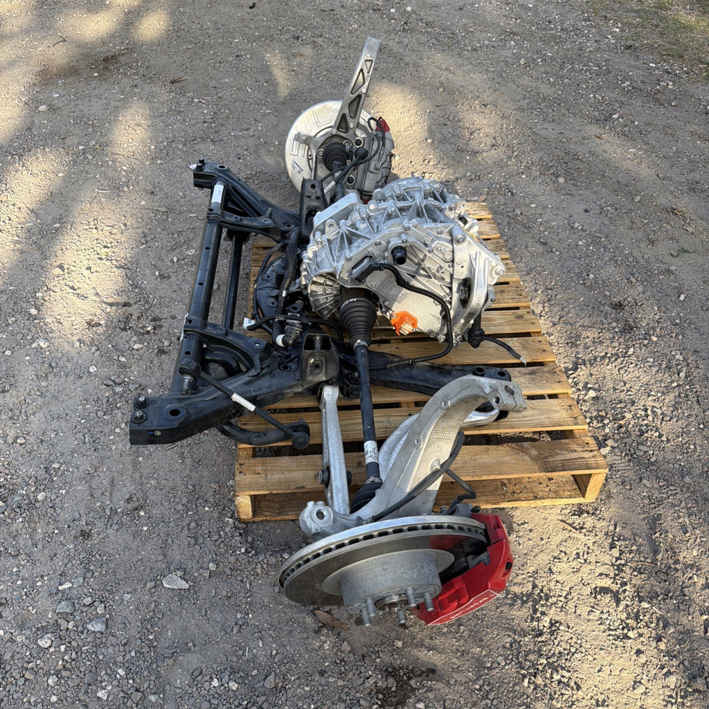 17-22 TESLA MODEL Y AWD FRONT SUSPENSION And ENGINE, SUBFRAME  COMPLETELY OEM