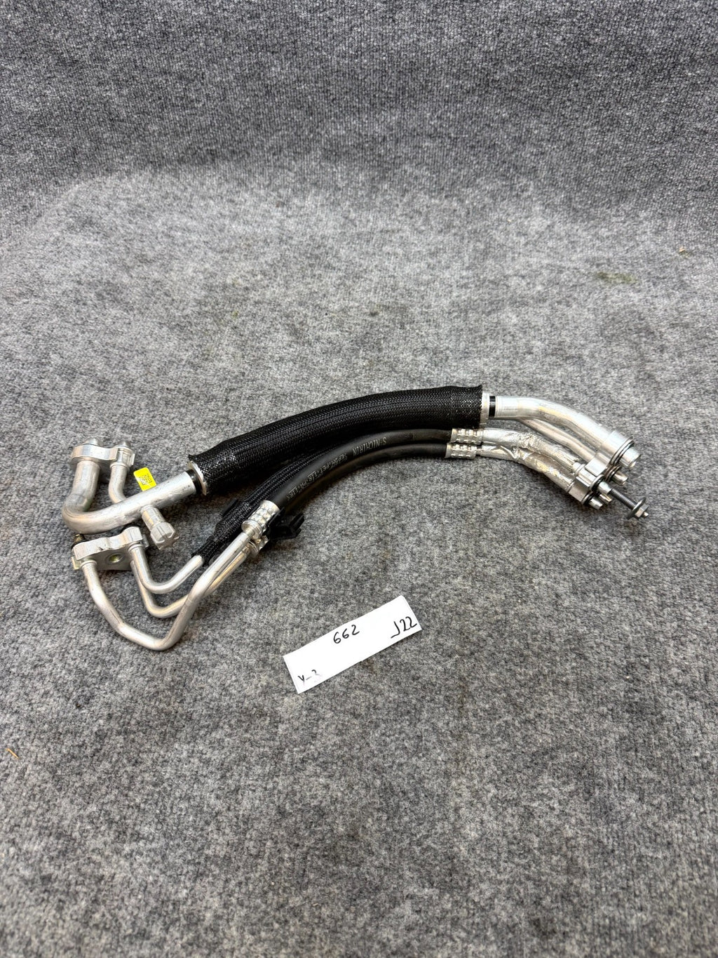 2020-2024 TESLA MODEL Y AC LINE SUPERMANIFOLD COMPRESSOR PIPE OEM, 1626700-00-E