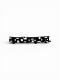 ♦️16-20 TESLA MODEL X REAR LEFT UPPER C PILLAR RACETRACK BRACKET OEM, 105918600A