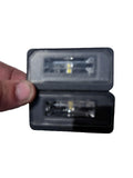 ♦️12-20 TESLA MODEL X REAR LEFT & RIGHT LICENSE PLATE LIGHT LAMP OEM, 103434100A