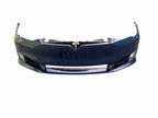 ✅ 2016-2022 OEM Tesla Model S Front Bumper Cover Panel BLUE OEM COMPLETE