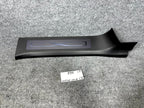 2016-2020 Tesla Model X Rear Left Driver Side Sill Trim Cover OEM, 1105145-00-B