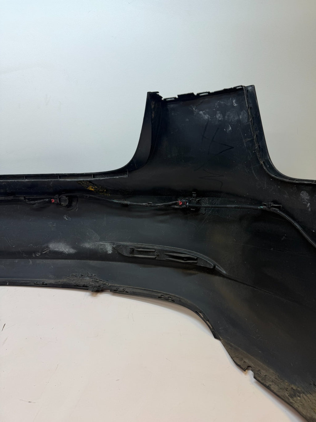 2017-2023 Tesla Model 3 M3 Rear Bumper Cover with Park Assist Sensor Black