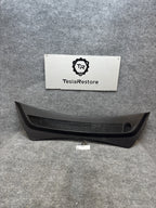 2017-2023 TESLA MODEL 3 REAR APRON WINDSHIELD WIPER COWL COVER OEM, 1081675-00-B
