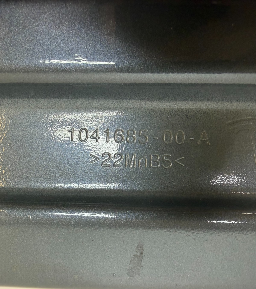 2012-2020 Tesla Model S Rear Bumper Impact Bar Reinforcement OEM 1041685-00-A