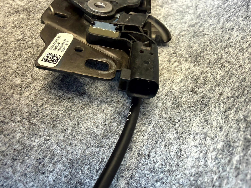 ♦️12–16 TESLA MODEL S FRONT HOOD LOCK LATCH RELEASE CABLE ASSY OEM, 1033011-00-B