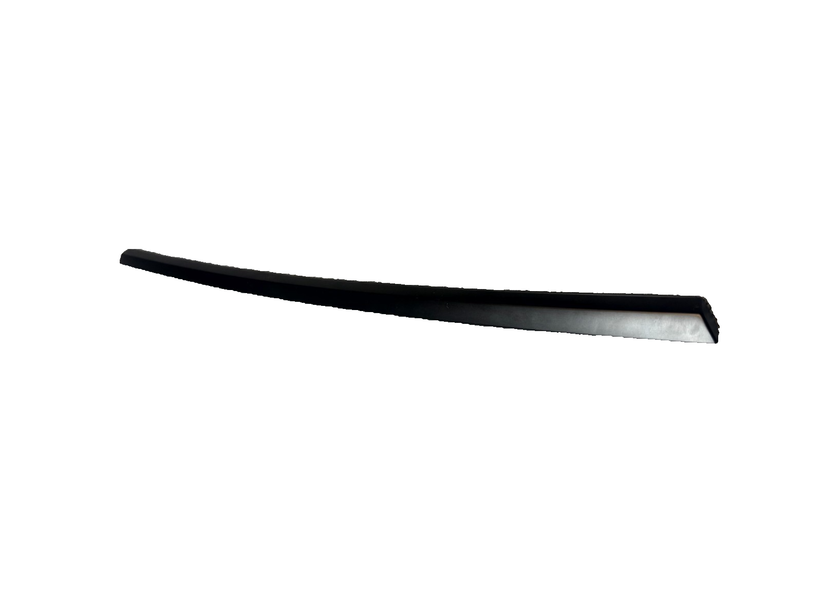 2020 - 2024 TESLA MODEL Y REAR LEFT DOOR WINDOW MOLDING TRIM OEM, 1495722-00-B