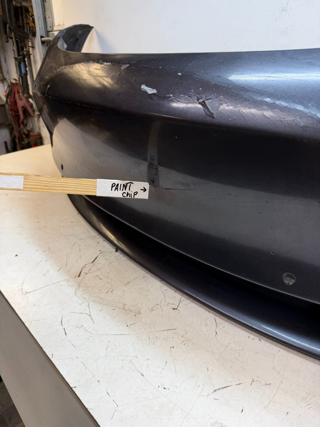 2017-2023 Tesla Model 3 Front Bumper Cover Panel w/o Park Sensor Hole Assembly