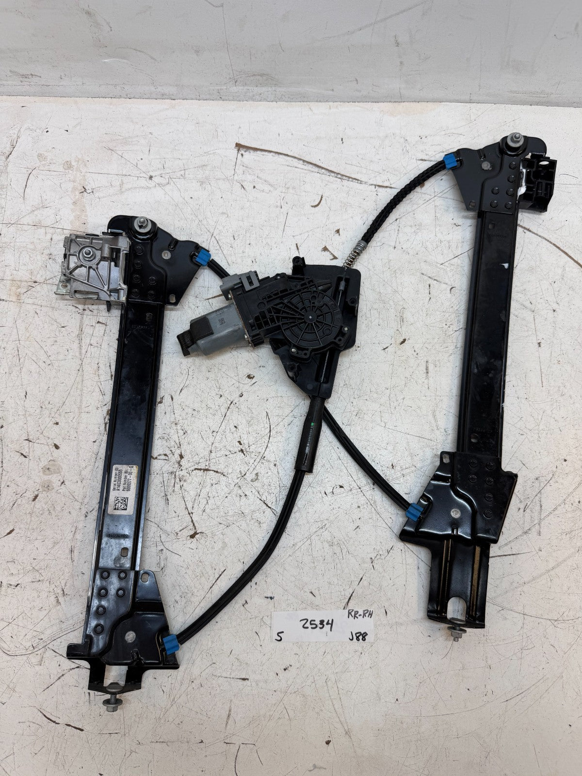 2016-2020 Tesla Model S Rear Right Door Window Regulator & Motor 6006377-00-G