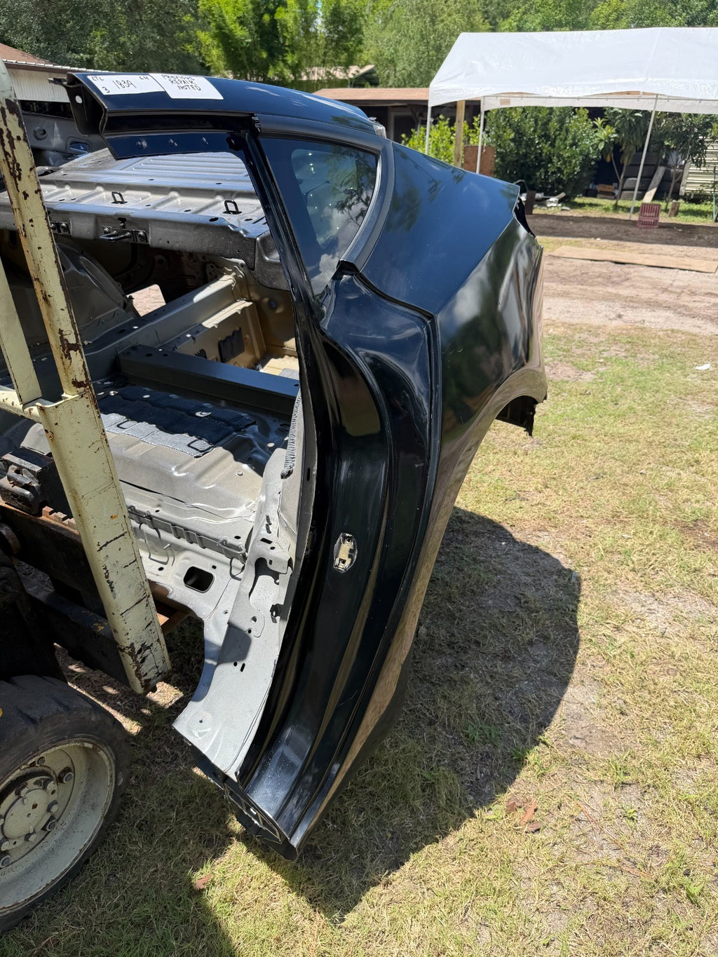 2017-2023 Tesla Model 3 Rear Left Quarter Panel Structural Frame Driver LH
