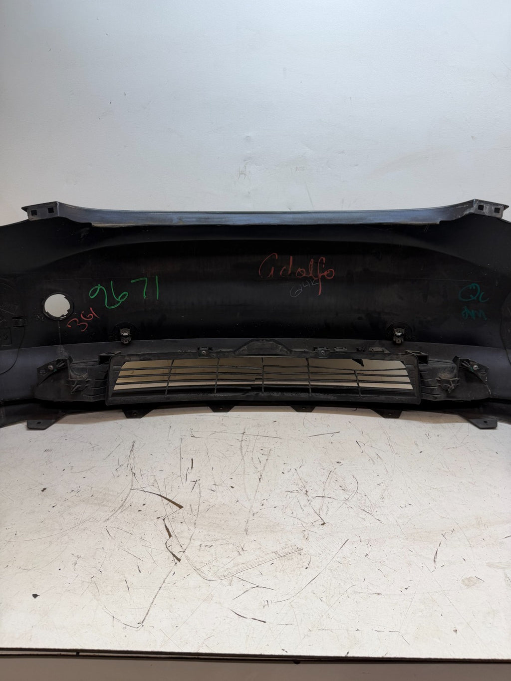 2017-2023 Tesla Model 3 Front Bumper Cover Panel w/o Park Sensor Hole Assembly