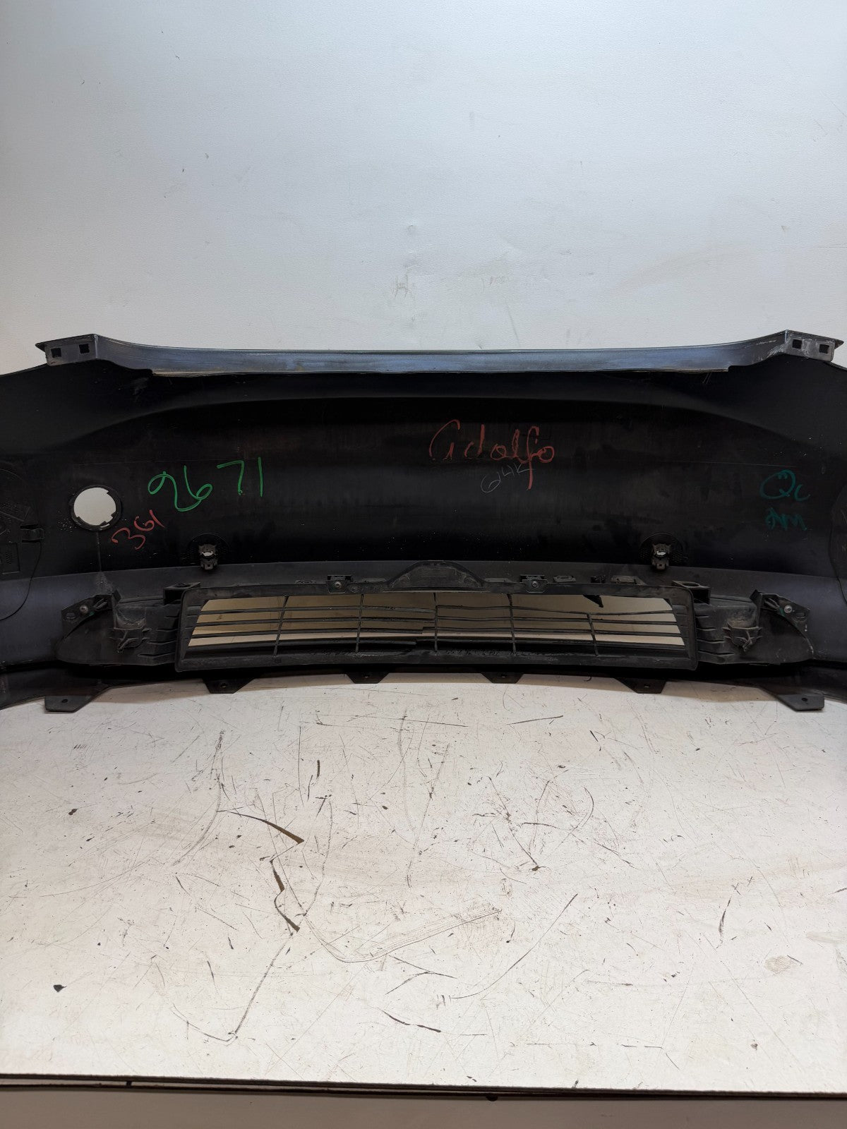 2017-2023 Tesla Model 3 Front Bumper Cover Panel w/o Park Sensor Hole Assembly