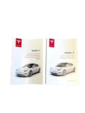 ♦️2017 - 2023 TESLA MODEL 3 OWNER'S MANUAL BOOK SET OEM