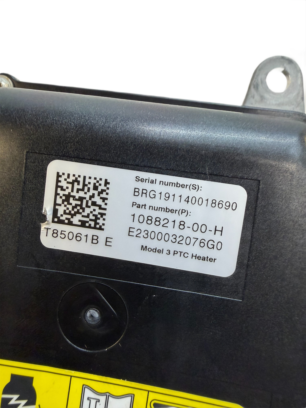 2017-2020 Tesla Model 3 PTC Heater Core Dual Zone Control w/ Cable 1088218-00-H