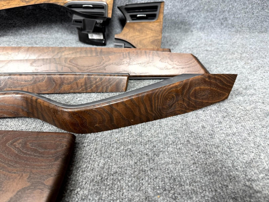 ♦️16-20 Tesla Model X Front Rear Left Right Dashboard Trim Wood OEM 1035826-11-A