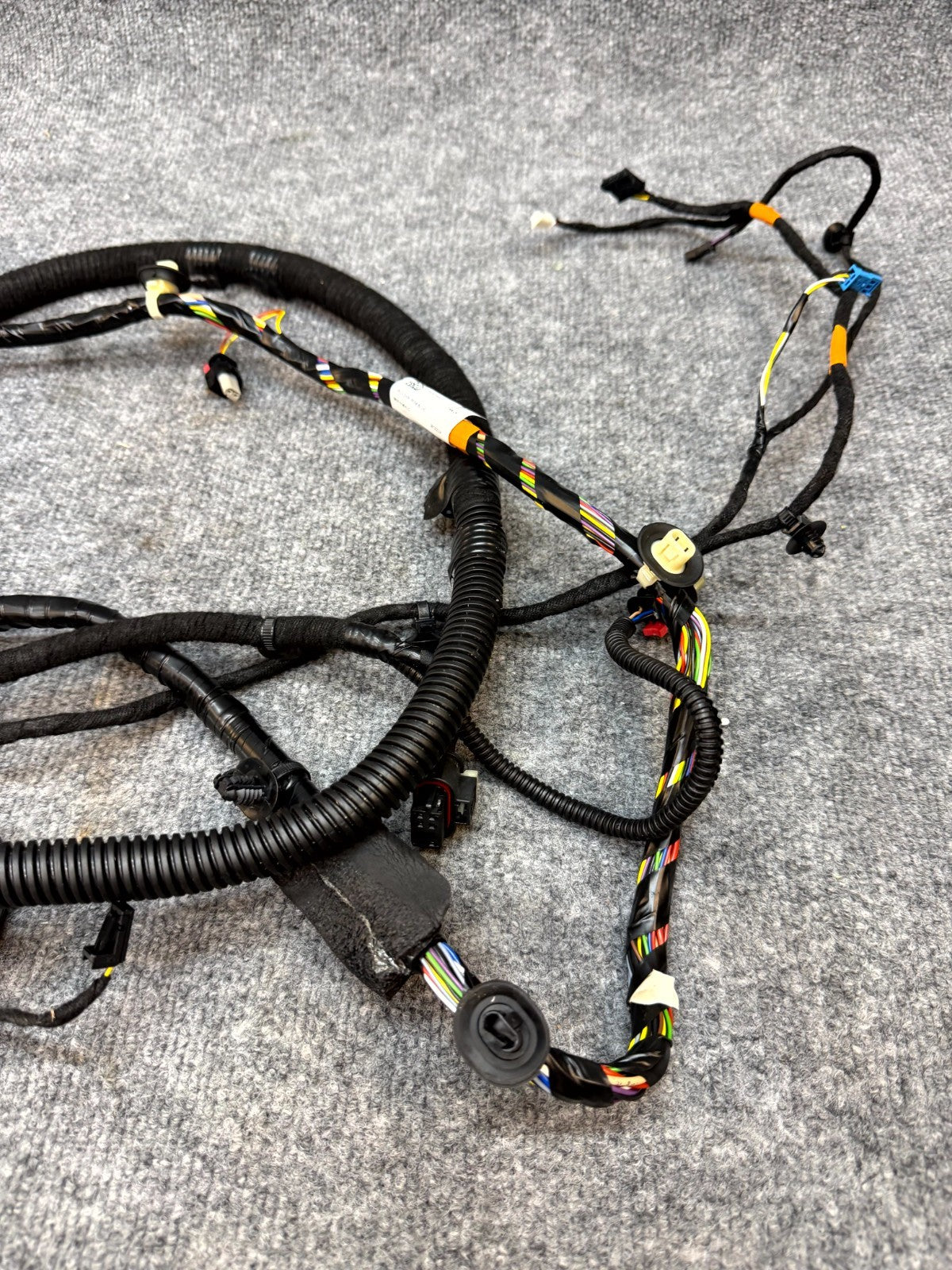 2020-2024 TESLA MODEL Y FRONT LEFT SIDE DOOR WIRING HARNESS OEM, 1489044-00-F