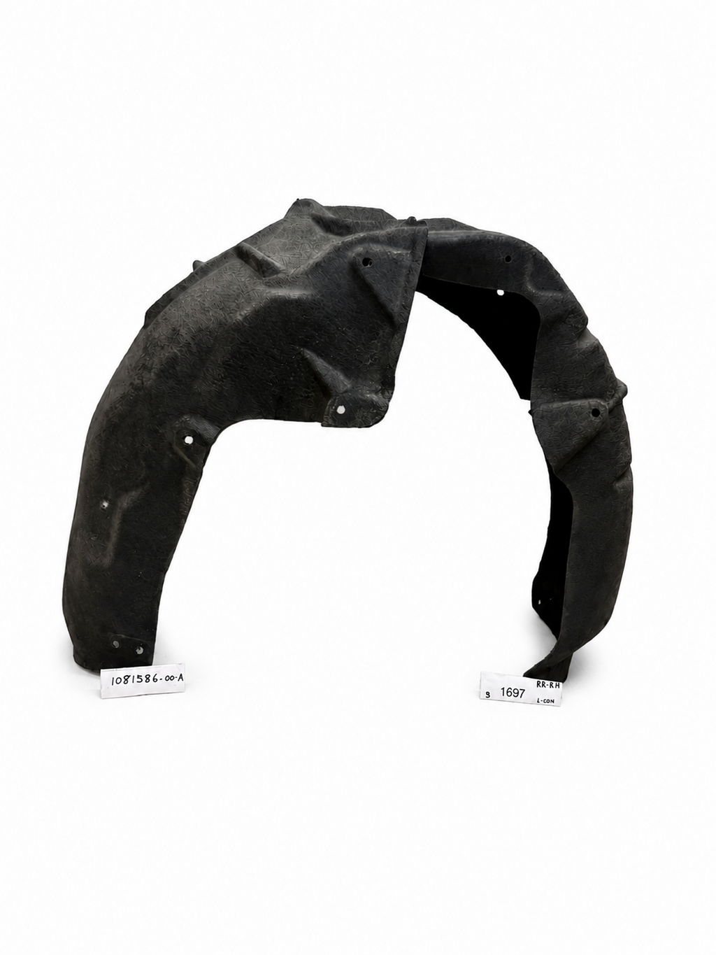 17-23 Tesla Model3 Rear Right Wheel Arch Fender Liner Splash Shield 1081586-00-A