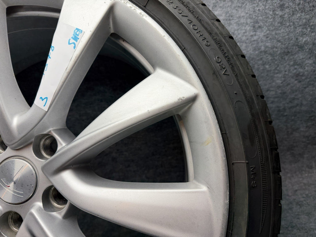 ♦️2017 – 2023 TESLA MODEL 3 ALUMINUM REPLACEMENT WHEEL TIRE OEM, 1044224-00-A