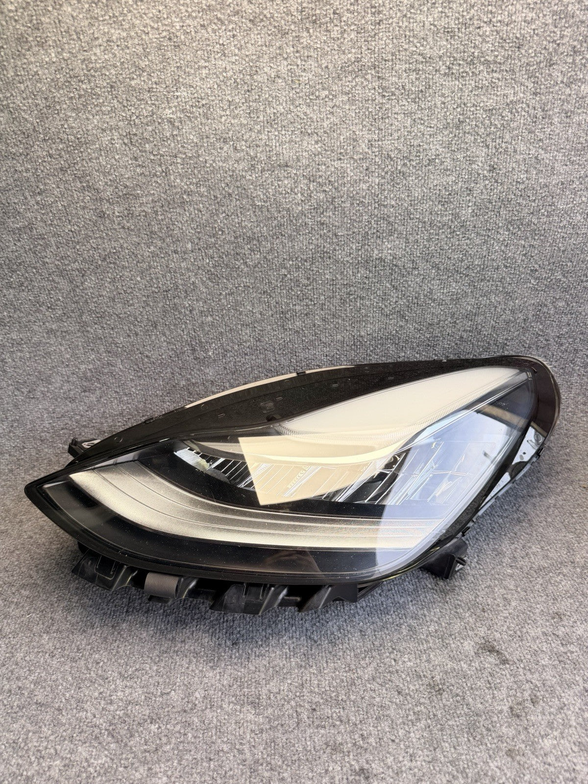 17-20 Tesla Model Y 3 Headlight Left Used OEM Reflector LED