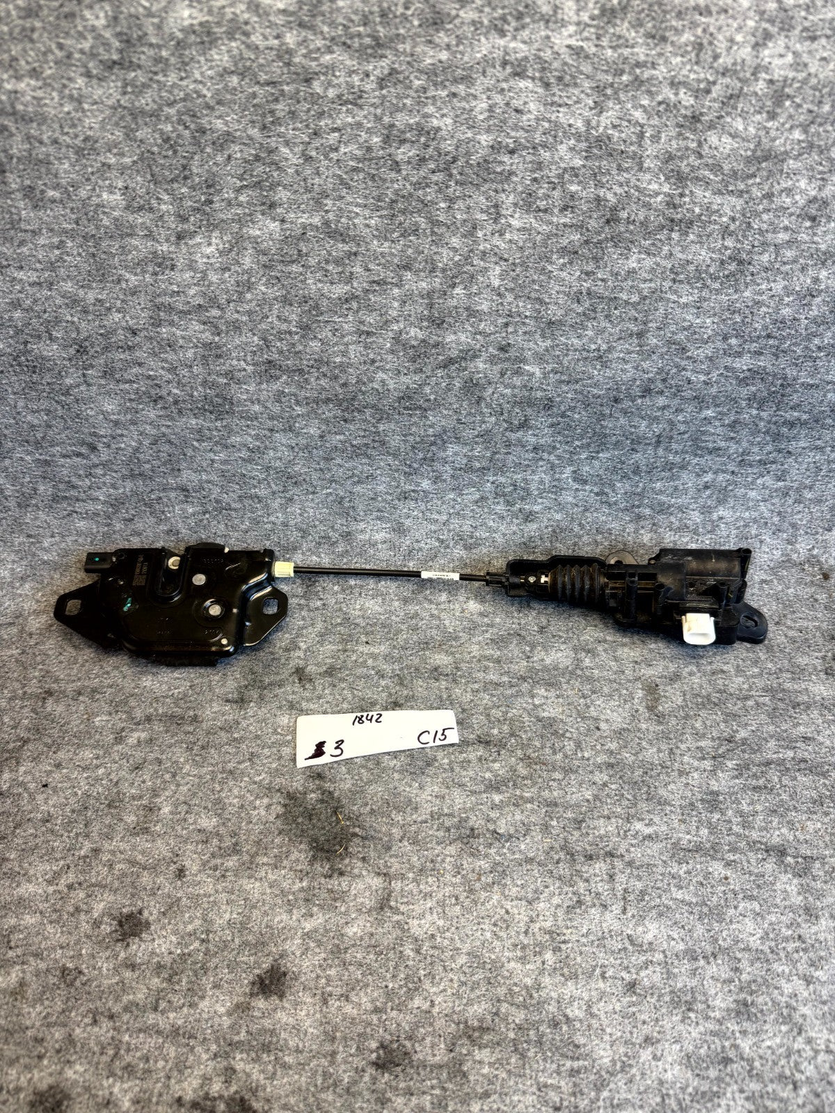 ♦️17-23 TESLA MODEL 3 FRONT HOOD LOCK LATCH ACTUATOR ASSEMBLY OEM, 1500397-00-E