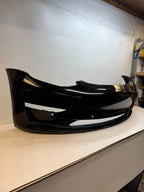 2017-2023 Tesla Model 3 Front Bumper Cover Panel w/ Park Sensor Hole Assembly