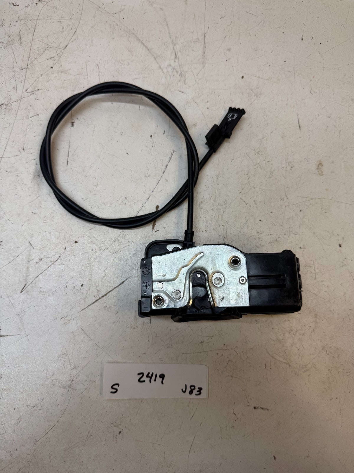 12-20 Tesla S Rear Driver Door Lock Latch Actuator w/ Cable 6008911-00-D